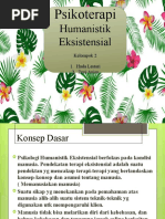 Ppt Humanistik Eksistensial Psi Terapi