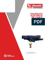 NUEVO Folleto - Polipasto Eléctrico de Cable - Serie DRH - Spanish