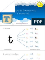 LECTOESCRITURA T Minúscula