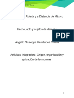 Universidad Abierta y A Distancia de México: Angello Giuseppe Hernández Olvera
