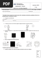 ? Ficha de Trabalho - Família de Palavras | PDF