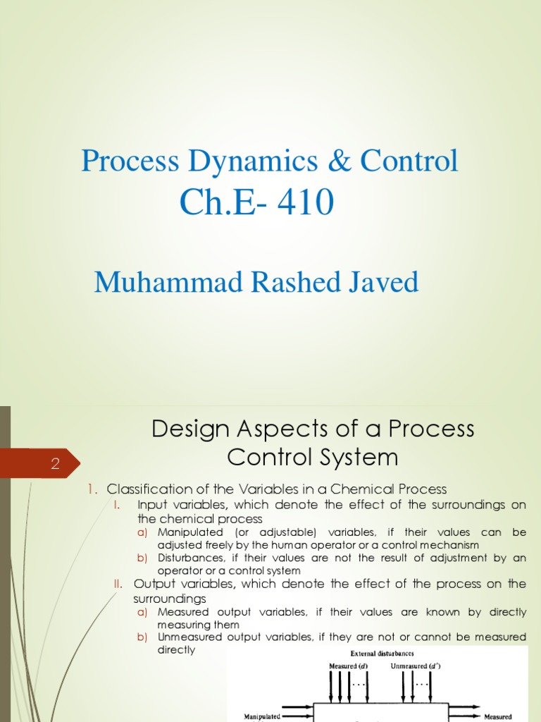 Process Control System Design Guide | PDF | Chemical Reactor | Control ...