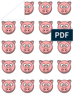 Macaron Sablon - Pig Face.