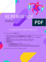 Be a Superhero by Slidesgo