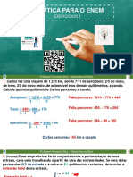 Matemática para o ENEM: exercícios resolvidos