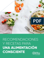 Recomendaciones Y Recetas Para: Una Alimentación Consciente