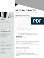Alyssa Graves - Educator Resume
