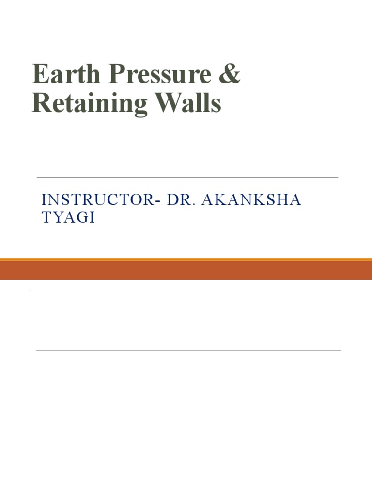 Dredge Line Retaining Wall Analysis | PDF | Deep Foundation | Civil ...
