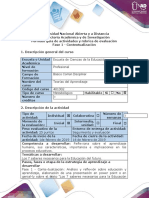 Guía de Actividades y Rúbrica de Evaluación - Fase 1 - Contextualización