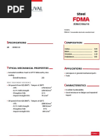 STEEL 30NiCrMo16 30NCD16 FDMA - 1 - GB