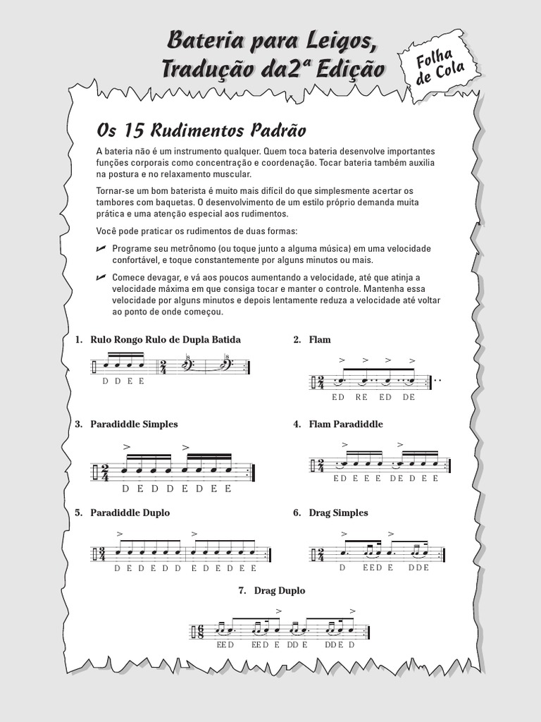 Amostra Drums For Dummies PDF Instrumentos de percussão