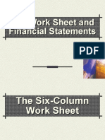 Chapter 8 - The Work Sheet and Financial Statements/TITLE