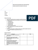 Kuesioner Kepatuhan Minum Obat HT