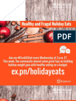 Healthy and Frugal Holiday Eats: #Creditchat