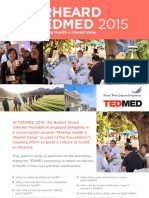 Overheard at Tedmed 2015: 10 Themes On Making Health A Shared Value