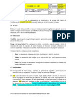 Procedimiento de La Examinación de La Competencia