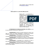 CNJ - Resolucao 114 - 2010 - Dispoe Sobre Planejamento e Preços de Obras No PJ