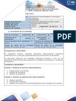 Guia de actividades y rúbrica de evaluación -Post -