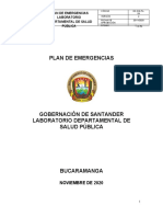 Es-Sig-Pl-04 Plan de Emergencias Laboratorio Departamental de Salud Pblica v2-2020
