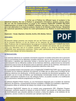 El Uso Del Python Como Herramienta Para El Análisis en La Industria Eléctrica.