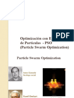 Optimización Con Enjambre de Partículas - PSO (Particle Swarm Optimization)