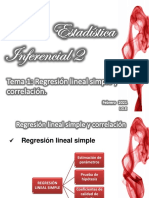 REGRESION LINEAL SIMPLE ITP