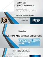 Industrial and Market Structre