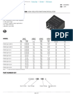 SERIES: P7805-S Description: Non-Isolated Switching Regulator