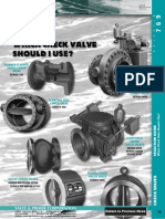 Check Valves - Which One to Use