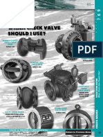 Check Valves - Which One To Use
