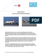Turkish Airlines First Officer Requirements