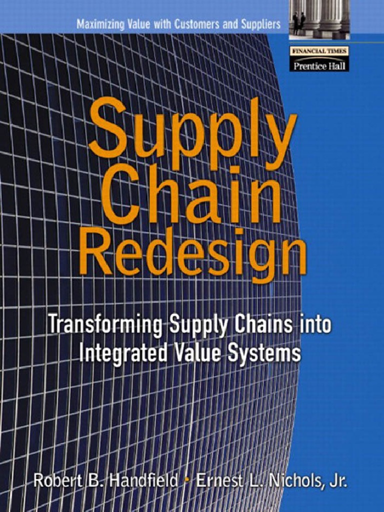 Supply Chain Redesign Strategies | PDF | Supply Chain | Enterprise ...