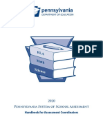 Pssa Handbook For Assessment Coordinators