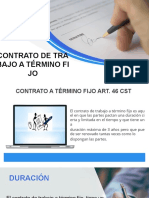 Contrato de Trabajo A Termino Fijo