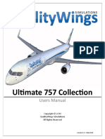 QualityWings - Ultimate 757 Collection Users Manual