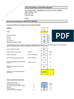 Calculo de La Capacidad Del Tanque Septico Mejorado:: Etapa 1 - Sector de San José