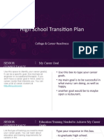 Transition Plan 1