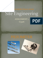 Site Engineering: Assignment 1 C5306