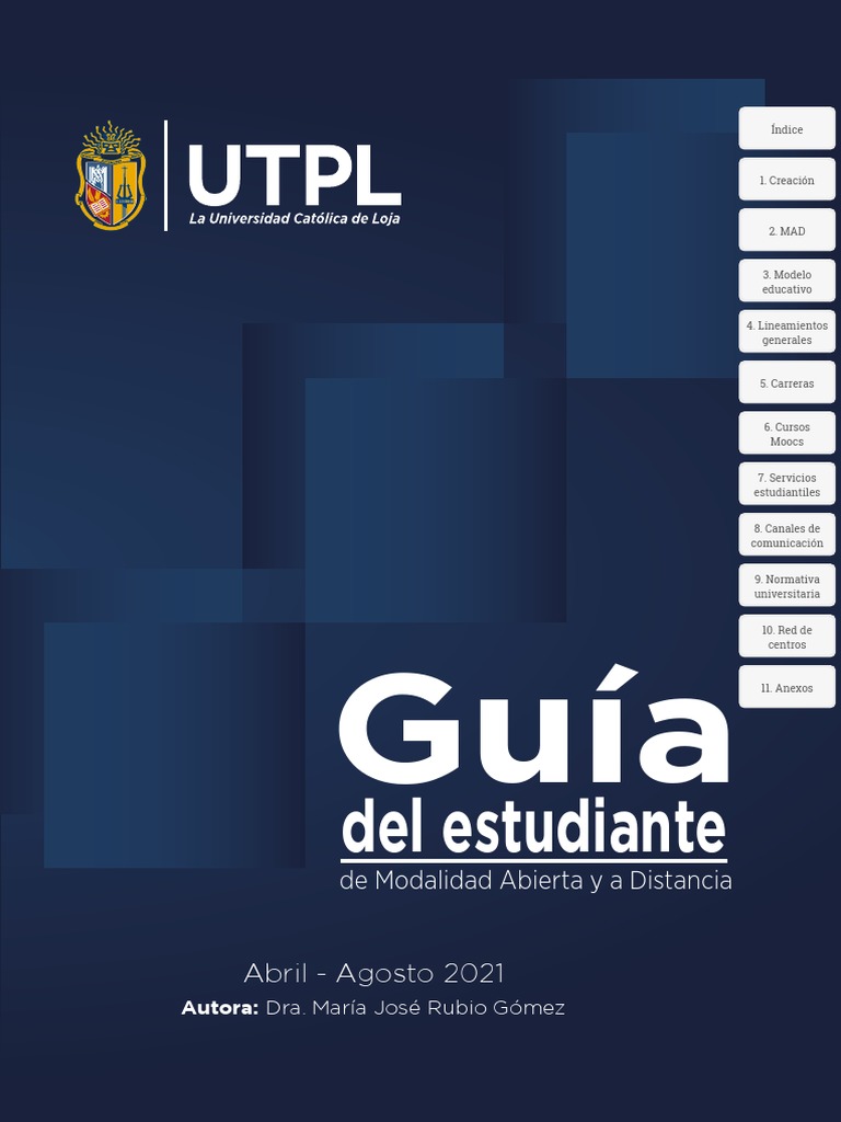 Guía Del Estudiante de Modalidad Abierta y A Distancia | PDF ...