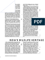 INDIA'S WILDLIFE HERITAGE BY PRATHEEK