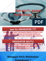 Materi Indikator Klinis