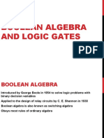 Boolean Algebra and Logic Gates