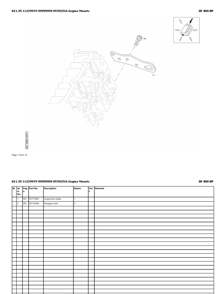811.35 11229979 99999999 05702516 Engine Mounts PDF Joining Machines