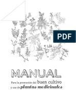 Manual Para La Promocion Del Buen Cultivo y Uso de Plantas Medicinales