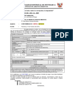 Ejemplo de Conformidad de Bienes y Servicio Pitumarca 2019