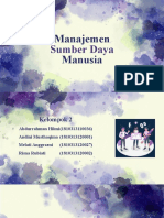 MSDM Kel. 2 Analisis Jabatan Sistem Informasi SDM