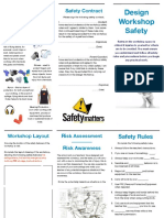 Design Workshop Safety: Personal Protective Equipment - P.P.E Safety Contract
