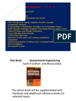 CVL 222 Soil Mechanics (3 - 0 - 0)