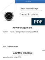 Basic Key Exchange: Trusted 3 Parties