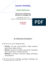 Bayesian Modelling: Zoubin Ghahramani